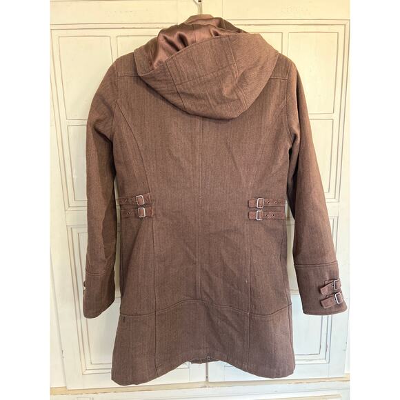 Columbia XCO size small brown winter coat with detachable lining jacket - Picture 3 of 5